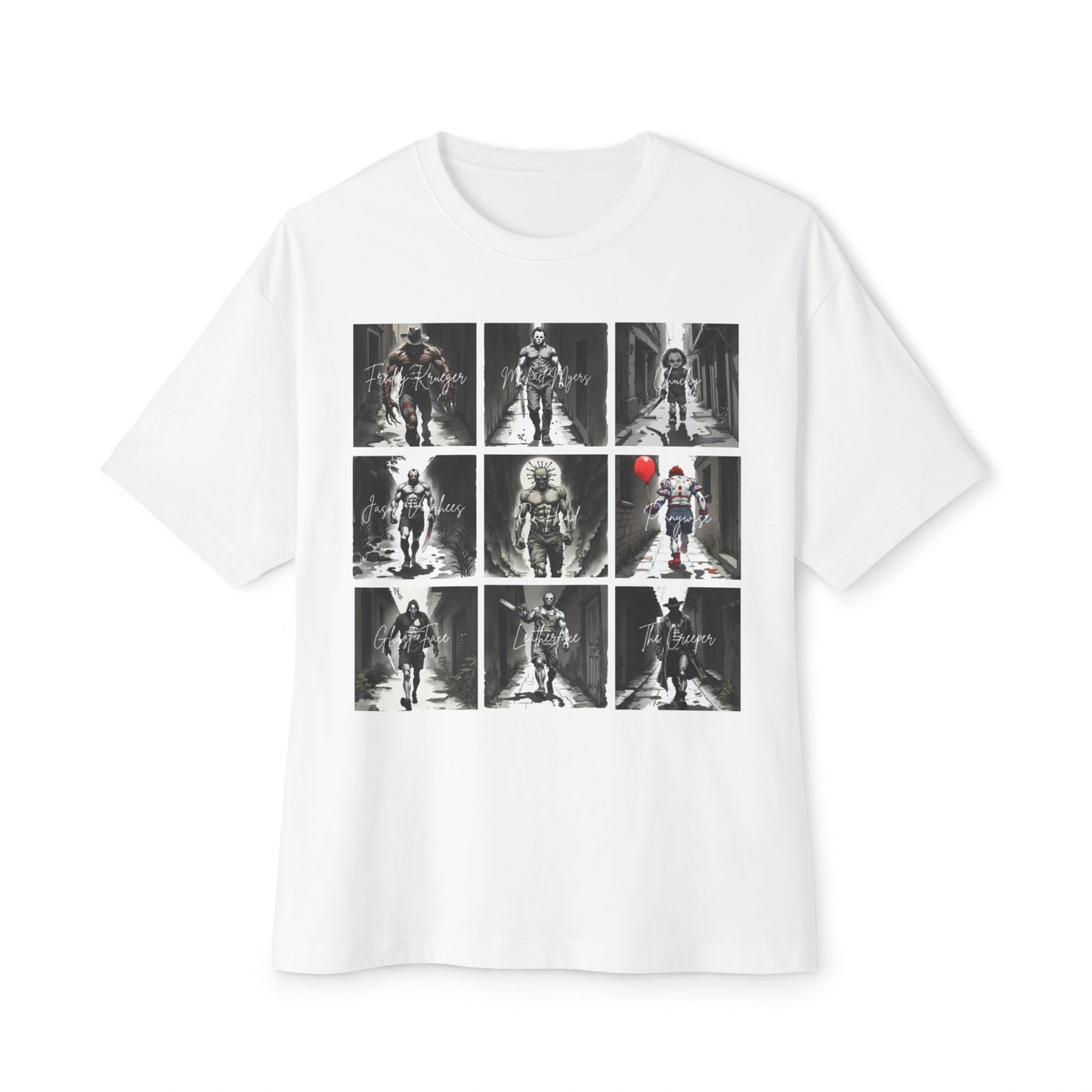 Unisex Oversized Boxy Tee with Graphic Print - Choose Your Own Path, Casual Fashion, Streetwear, Gift for Him/Her/Teen