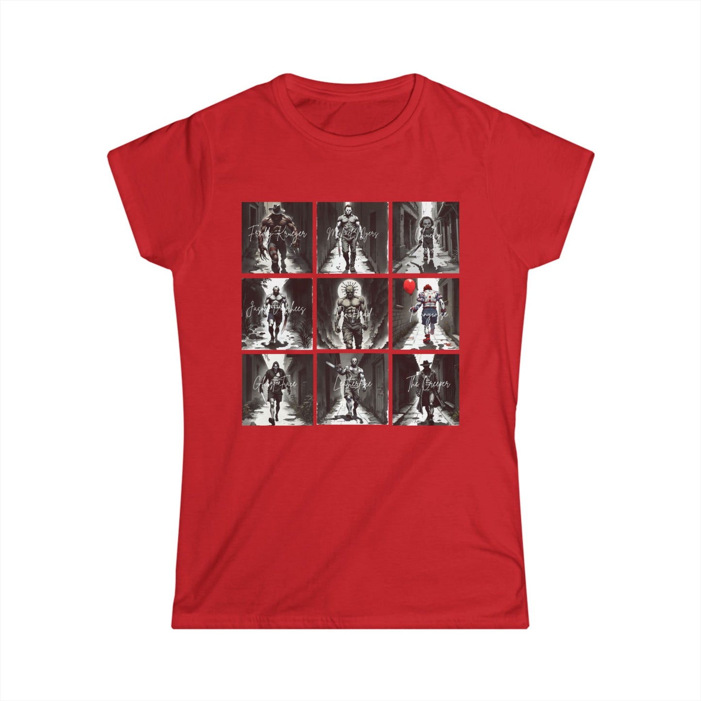 Women’s Graphic Tee from Deshaun Howards horror collection