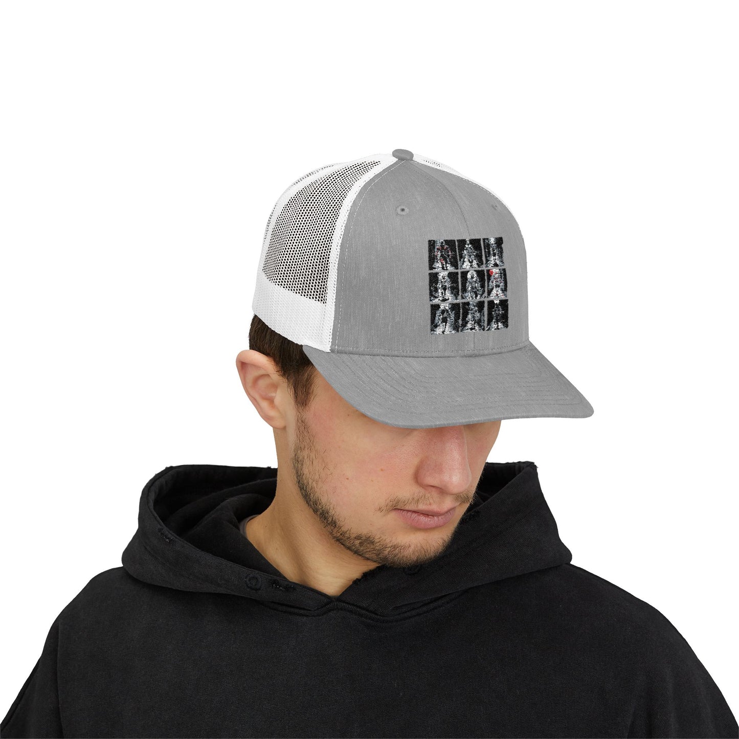 Snapback Trucker Cap with Stylish Graphic Design - Perfect for Casual Outings, Gifting, Festivals, Sports Events, and Everyday Wear