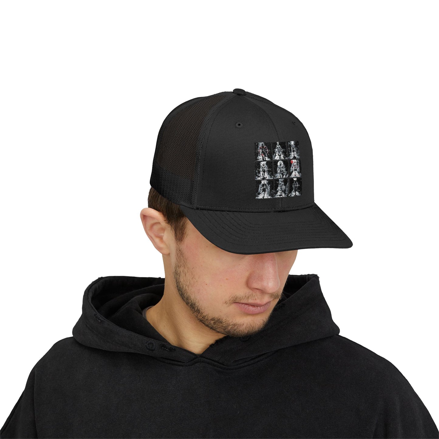 Snapback Trucker Cap with Stylish Graphic Design - Perfect for Casual Outings, Gifting, Festivals, Sports Events, and Everyday Wear