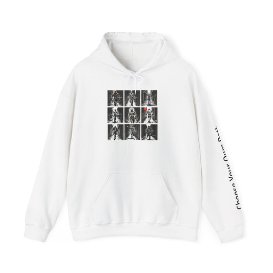 Chic Unisex Hoodie for Dreamers, Nightmare Clothing Co., Cozy Streetwear, Gift for Friends, Casual Layering