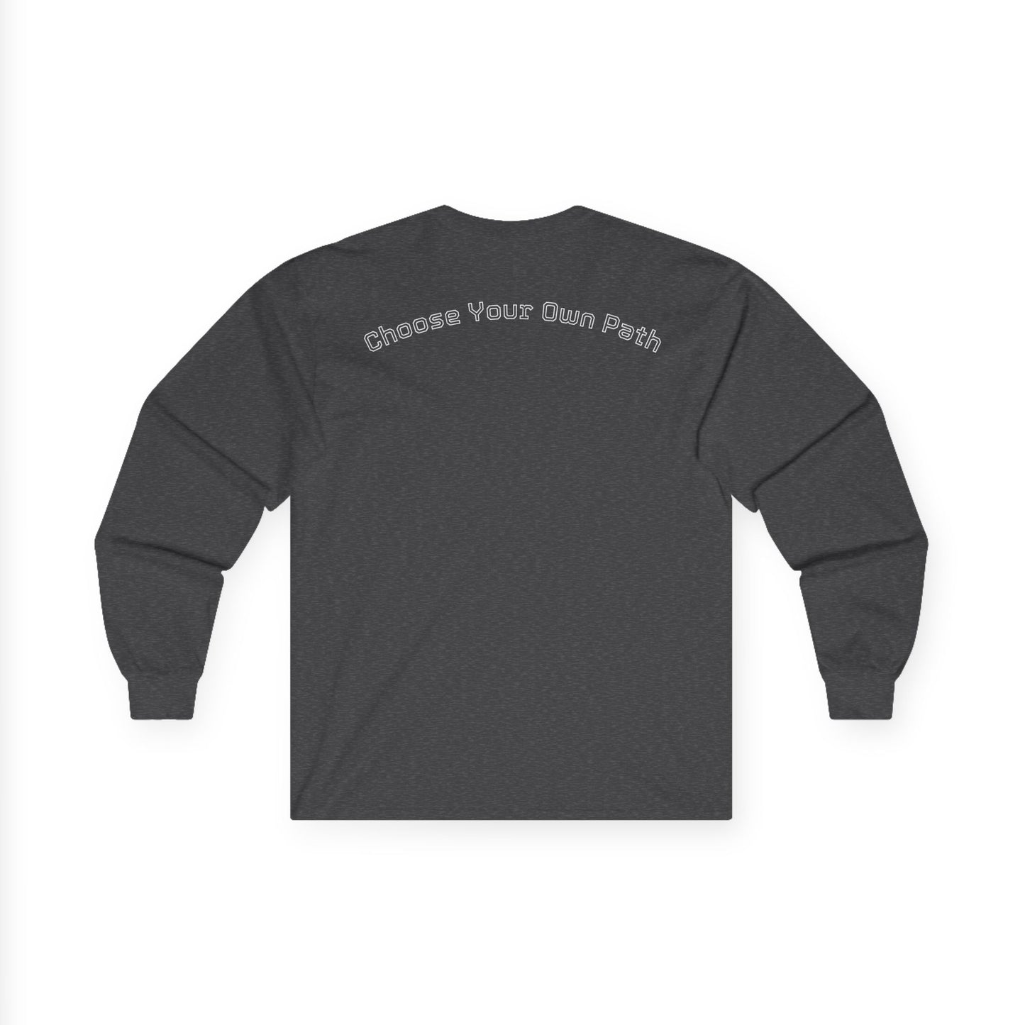 Rebellious Art Long Sleeve Tee, Motivational Shirt, Gift for Him/Her, Unique Graphic Tee, Casual Wear, Streetwear Fashion