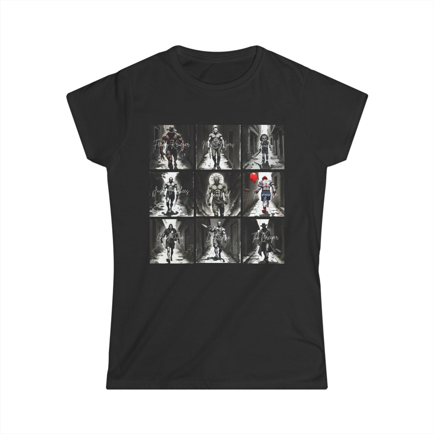 Women’s Graphic Tee from Deshaun Howards horror collection