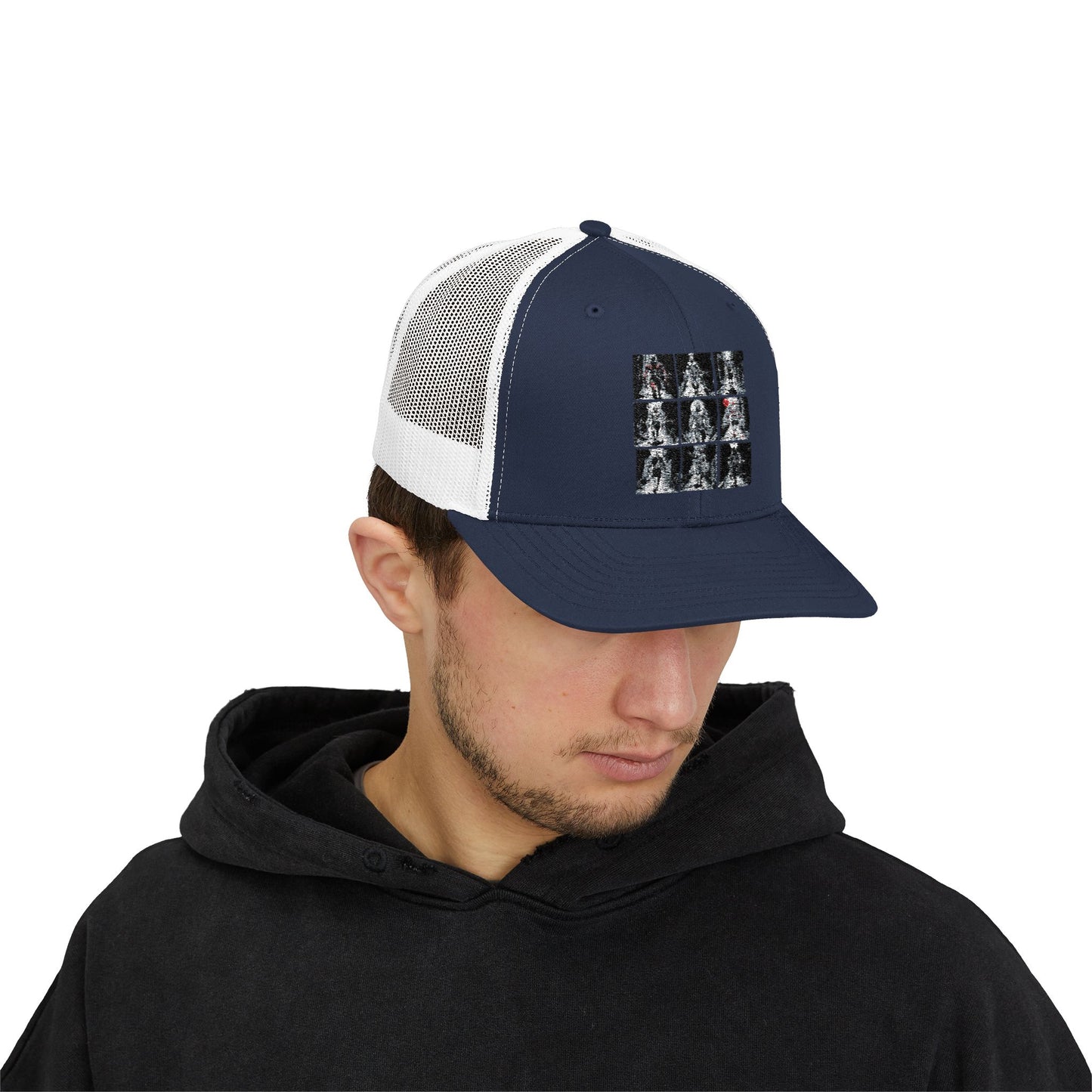Snapback Trucker Cap with Stylish Graphic Design - Perfect for Casual Outings, Gifting, Festivals, Sports Events, and Everyday Wear