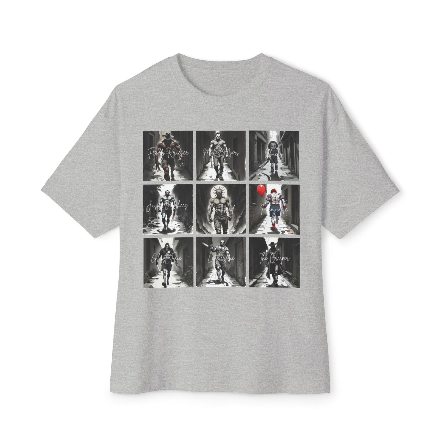 Unisex Oversized Boxy Tee with Graphic Print - Choose Your Own Path, Casual Fashion, Streetwear, Gift for Him/Her/Teen