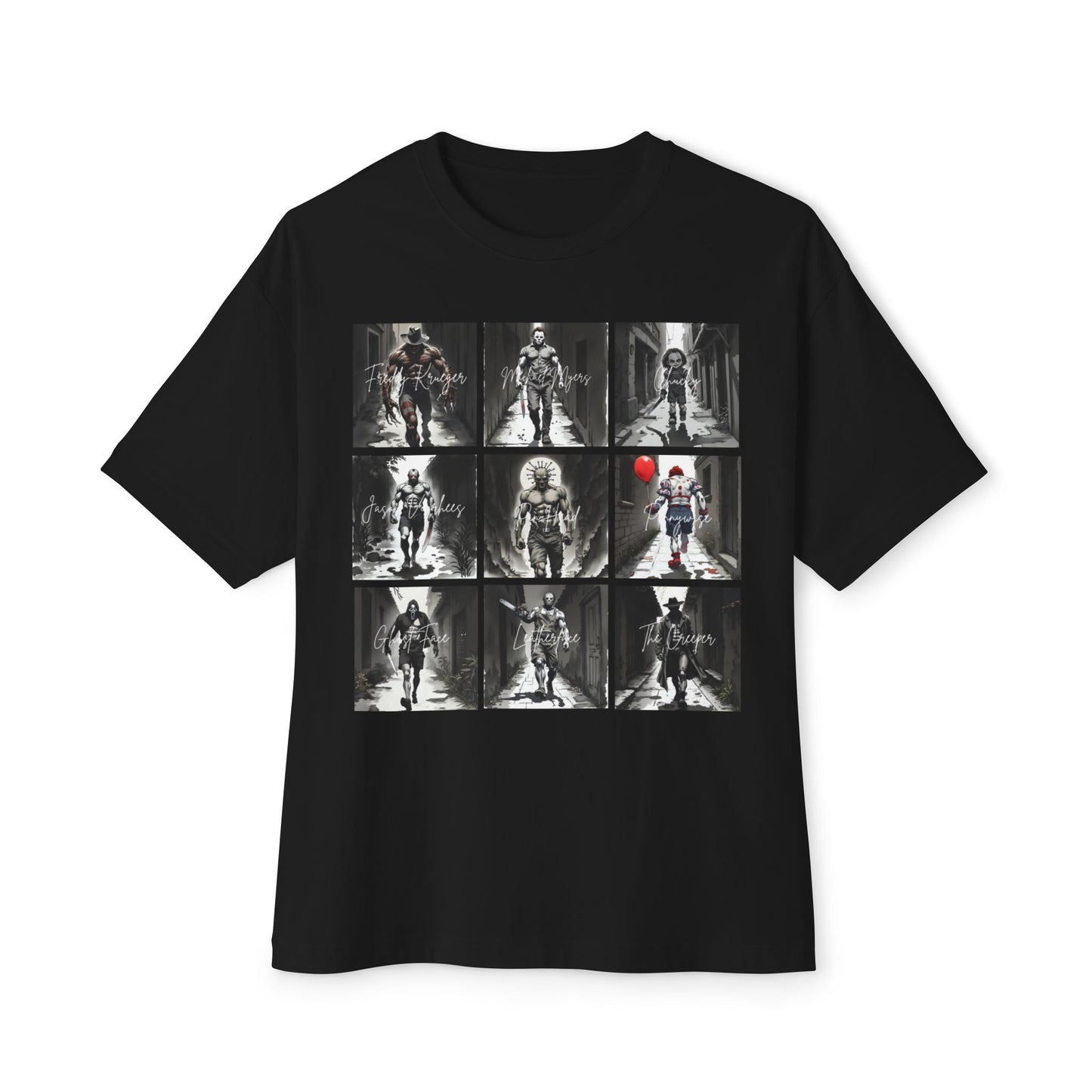 Unisex Oversized Boxy Tee with Graphic Print - Choose Your Own Path, Casual Fashion, Streetwear, Gift for Him/Her/Teen