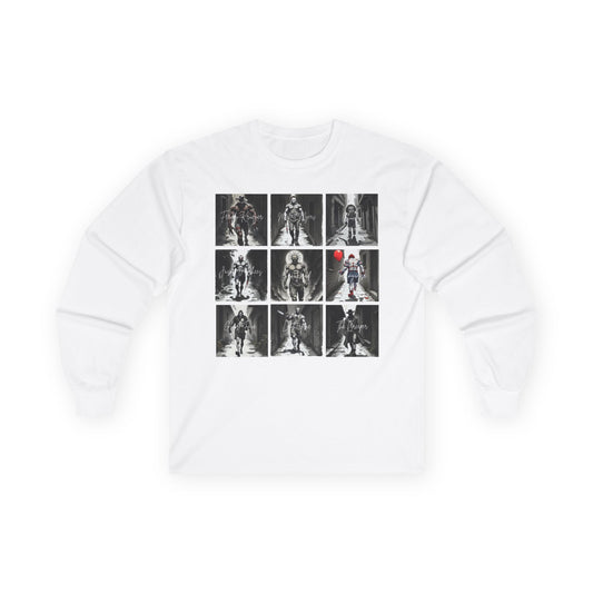 Rebellious Art Long Sleeve Tee, Motivational Shirt, Gift for Him/Her, Unique Graphic Tee, Casual Wear, Streetwear Fashion