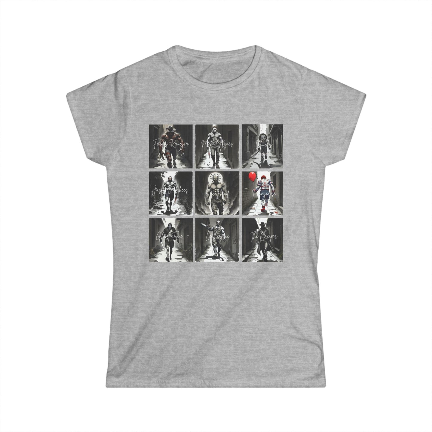 Women’s Graphic Tee from Deshaun Howards horror collection