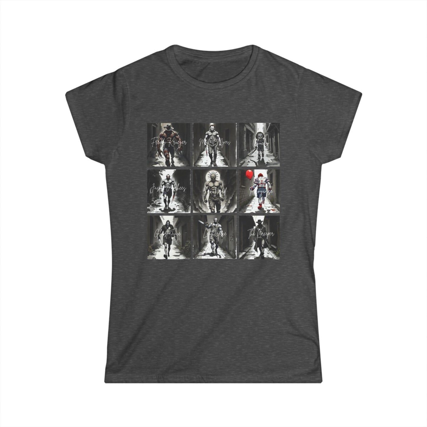Women’s Graphic Tee from Deshaun Howards horror collection